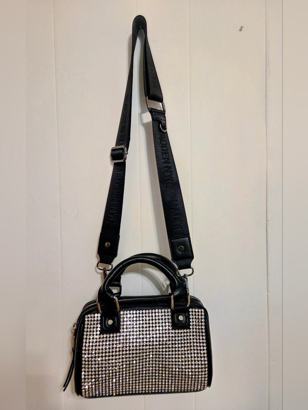 Madden NYC Crystal Barrel Bag Crossbody - Picture 4 of 12